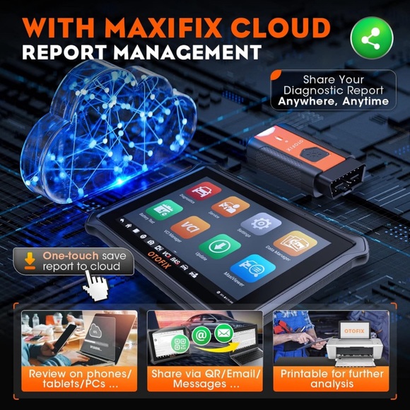 OTOFIX D1 Lite Car Bidirectional Scanner Auto Full System Diagnostic Tool - Picture 6 of 14